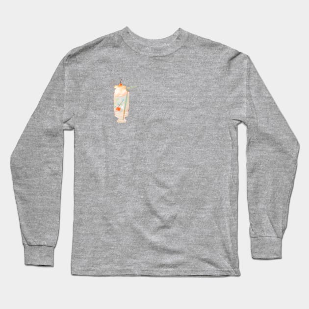 Cream Soda Long Sleeve T-Shirt by Rilananna